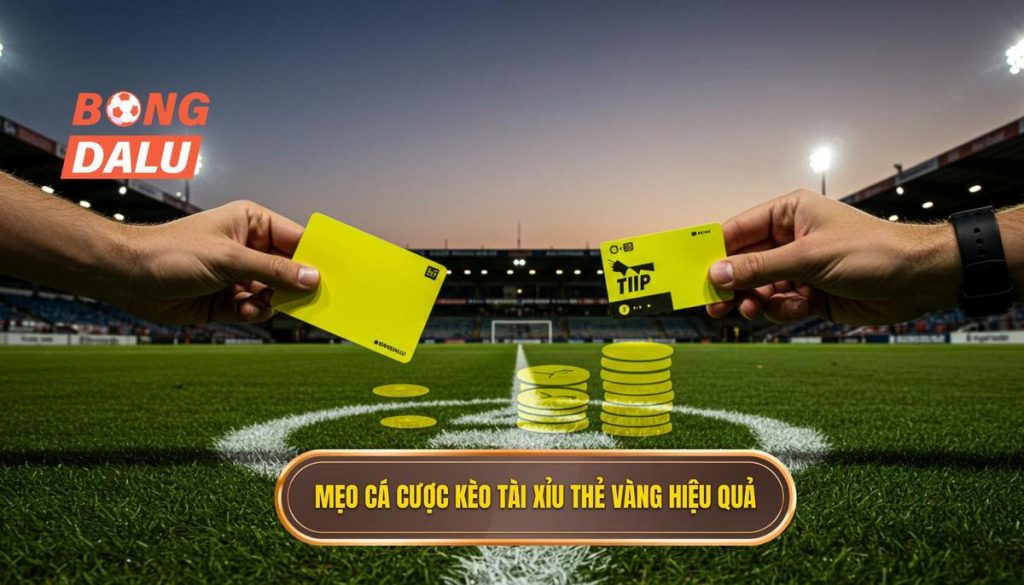 Mẹo cá cược kèo tài xỉu thẻ vàng hiệu quả