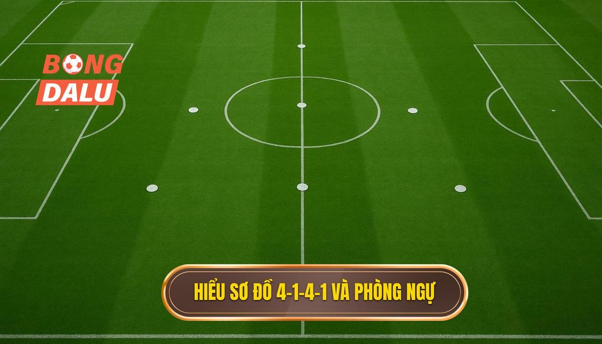 Phần 1_ Hiểu Rõ Về Sơ Đồ 4-1-4-1 và Triết Lý Phòng Ngự