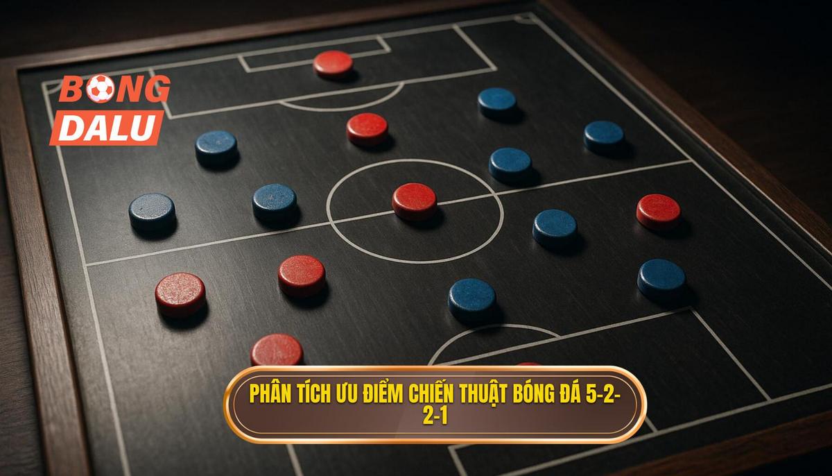 Phân Tích Chuyên Sâu Về Ưu Điểm Của Chiến thuật bóng đá 5-2-2-1