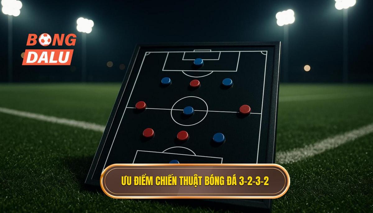 Phân tích Chuyên sâu về Ưu điểm của Chiến thuật bóng đá 3-2-3-2
