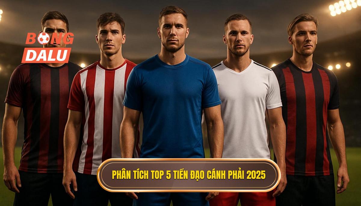 Phân tích chuyên sâu Top 5 tiền đạo cánh phải xuất sắc nhất 2025