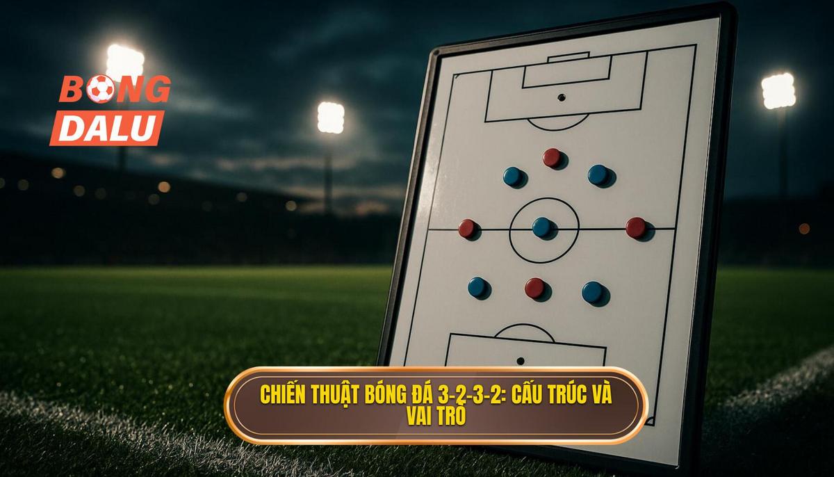 Sơ đồ Chiến thuật bóng đá 3-2-3-2_ Cấu trúc và Vai trò Vị trí