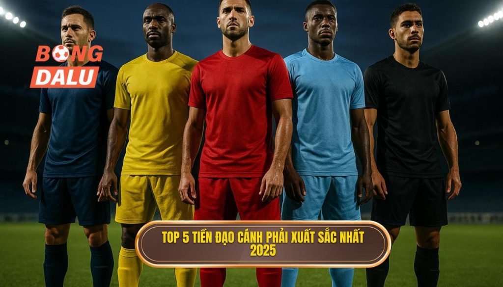 Top 5 tiền đạo cánh phải xuất sắc nhất 2025