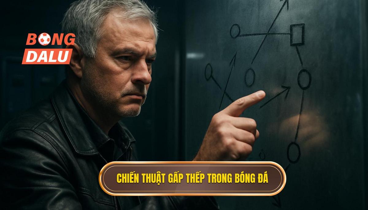 Bản chất và định nghĩa của chiến thuật gấp thếp bóng đá