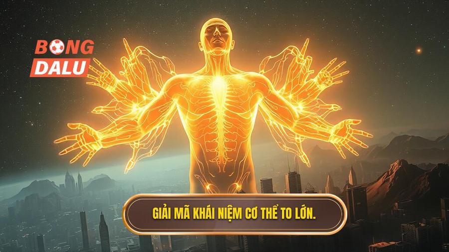 2. Giải mã khái niệm cơ thể to lớn.
