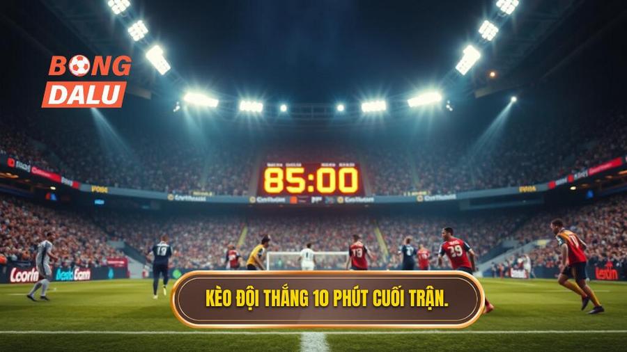 Kèo đội thắng 10 phút cuối trận