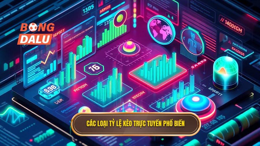 Các loại tỷ lệ kèo trực tuyến phổ biến