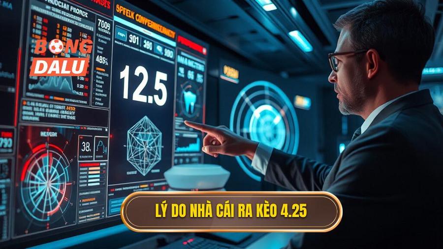 Lý do nhà cái ra kèo 4.25
