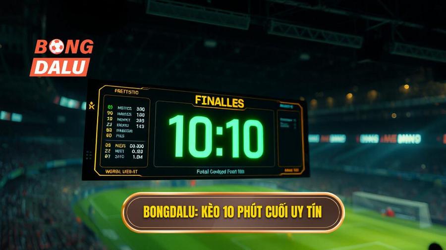 Bongdalu Kèo 10 phút cuối uy tín