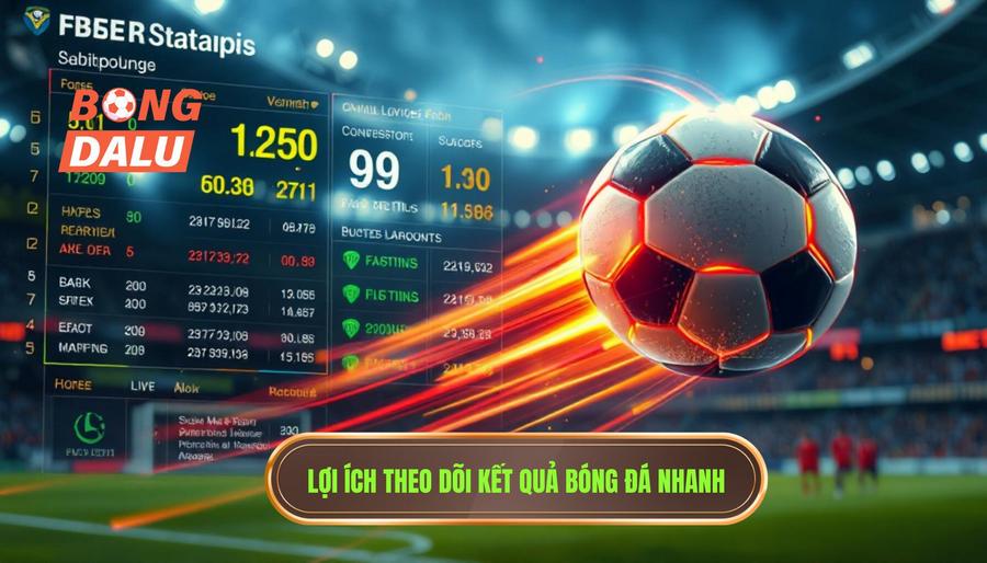 Lợi ích theo dõi kết quả bóng đá nhanh