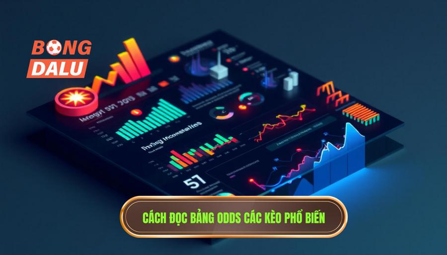 Cách đọc bảng odds các kèo phổ biến